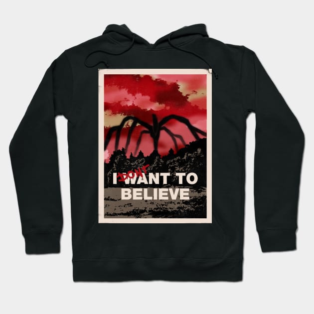 I want to believe (dont!) Hoodie by AlexRoivas